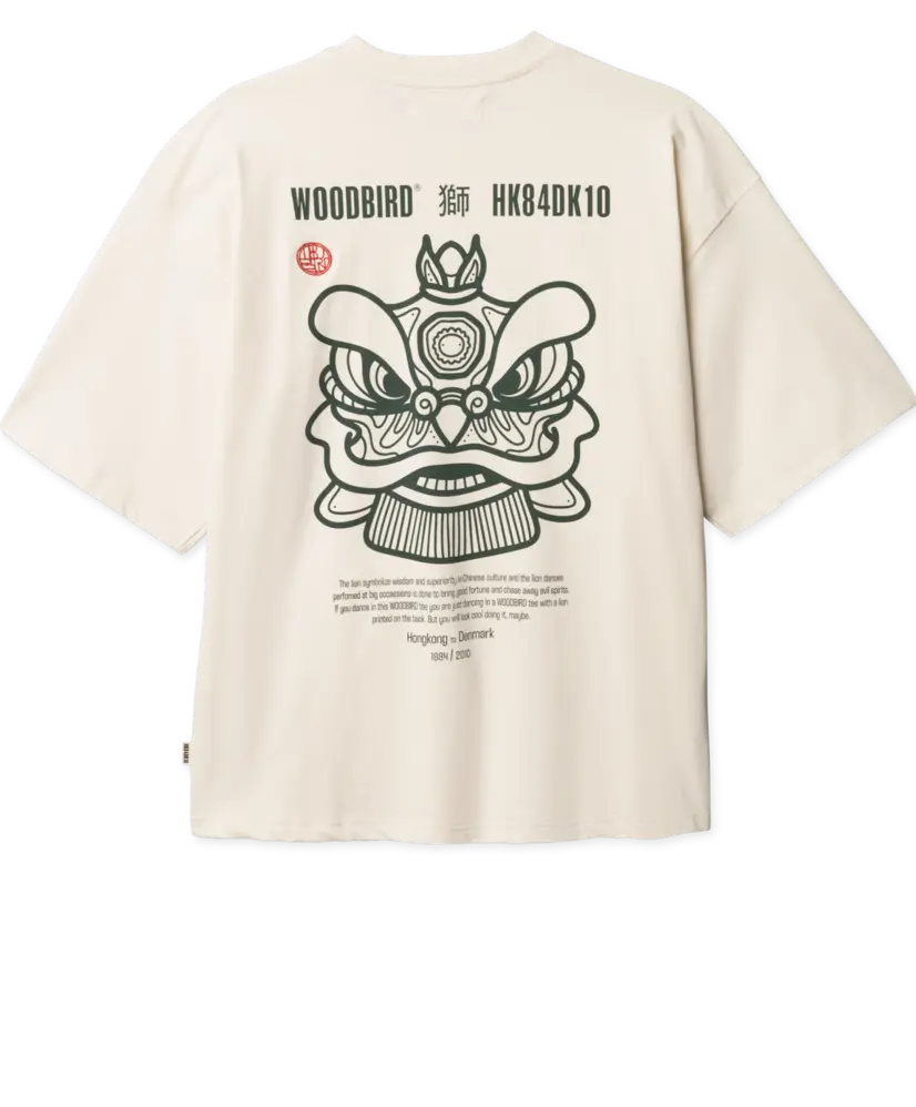 Woodbird T-shirt Lion