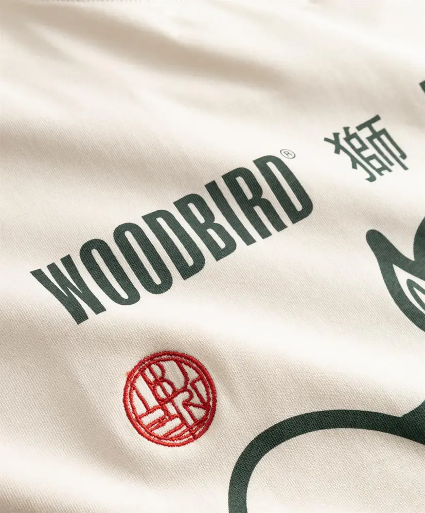 Woodbird T-shirt Lion