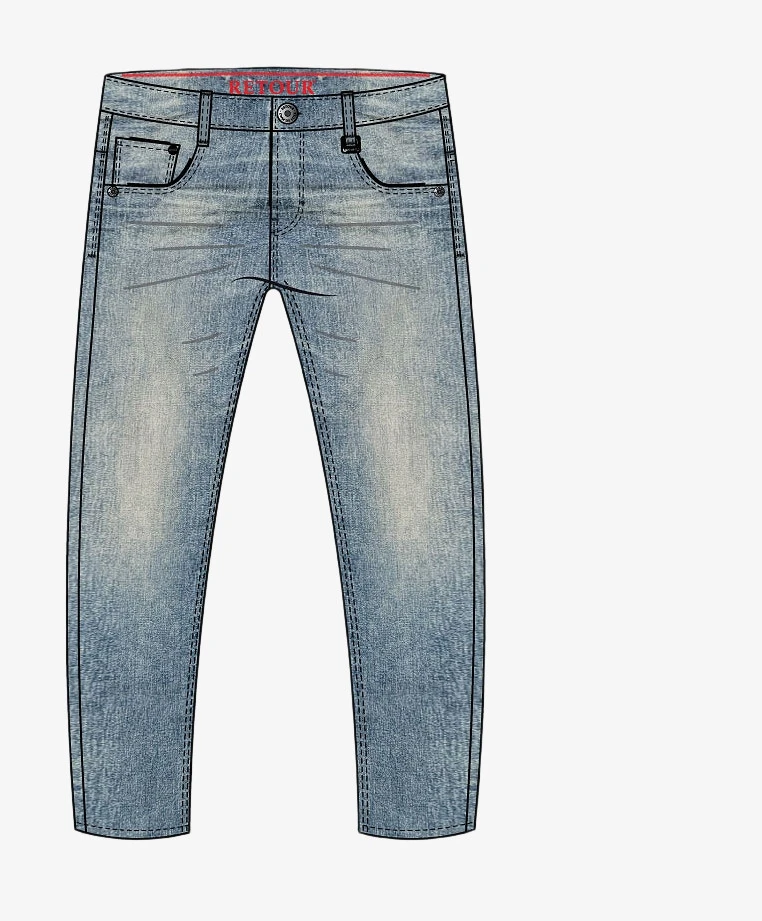 Wulf Tapered Tinted Blue