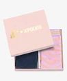 XPOOOS x &C Sokken Giftbox Glitter & Panter 2-Pack