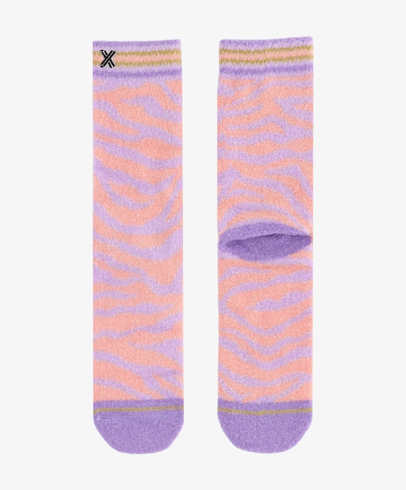 XPOOOS x &C Sokken Giftbox Glitter & Panter 2-Pack