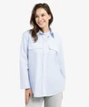 YAYA Blouse Boyfriend Fit Striped