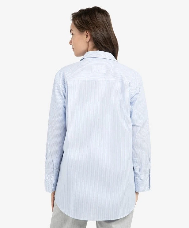 YAYA Blouse Boyfriend Fit Striped