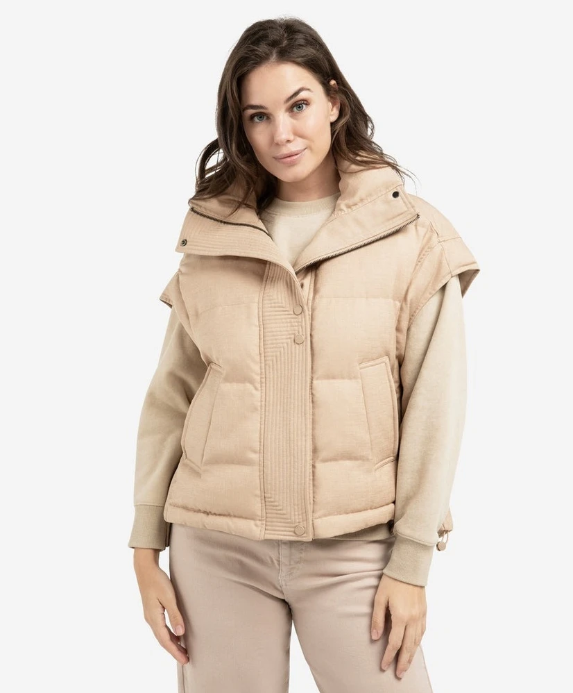YAYA Bodywarmer Oversized Kraag