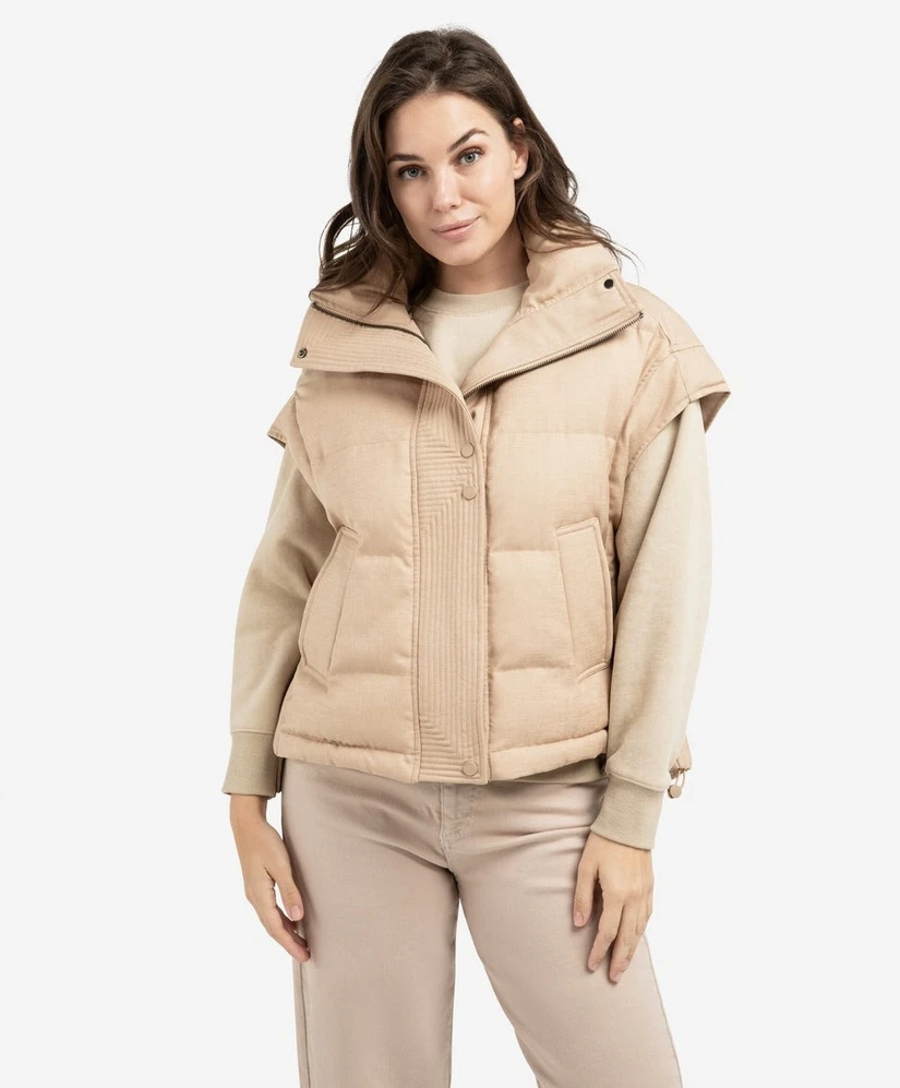YAYA Bodywarmer Oversized Kraag