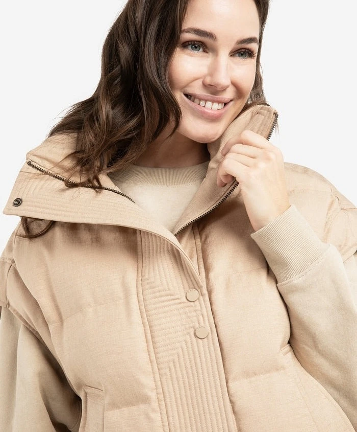 YAYA Bodywarmer Oversized Kraag