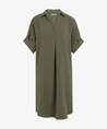 YAYA Jurk Pleated Sleeve