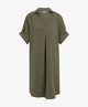 YAYA Jurk Pleated Sleeve