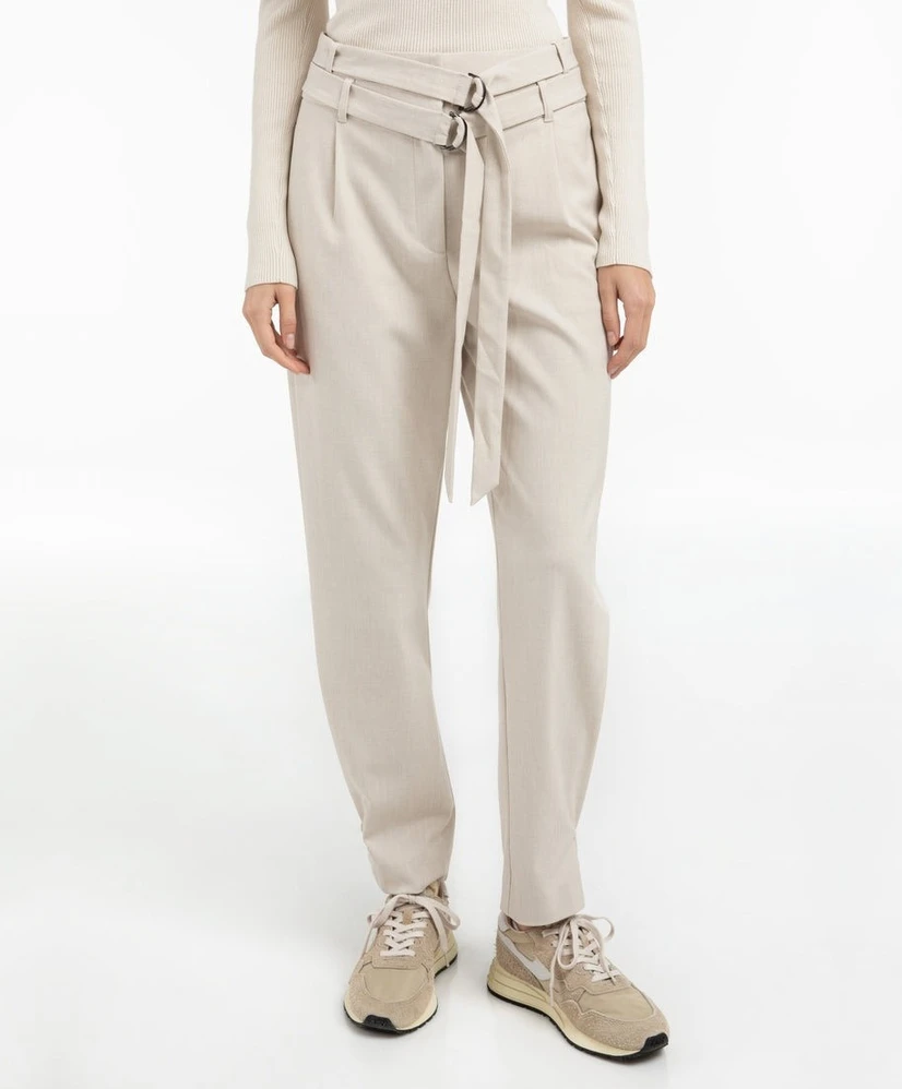 YAYA Pantalon Dubbele Riem