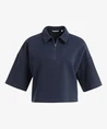 YAYA T-shirt Half-Zip