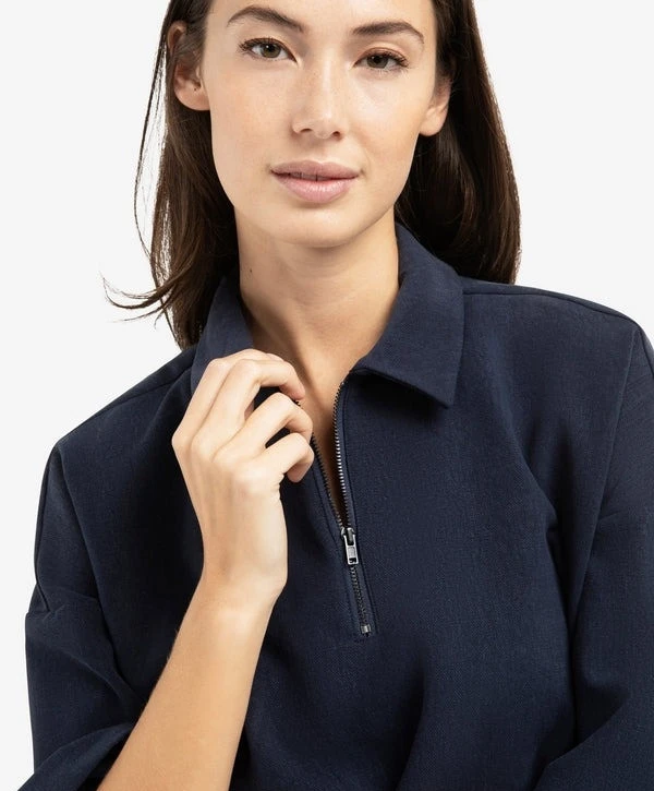 YAYA T-shirt Half-Zip