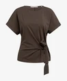 YAYA T-shirt Knoopdetail