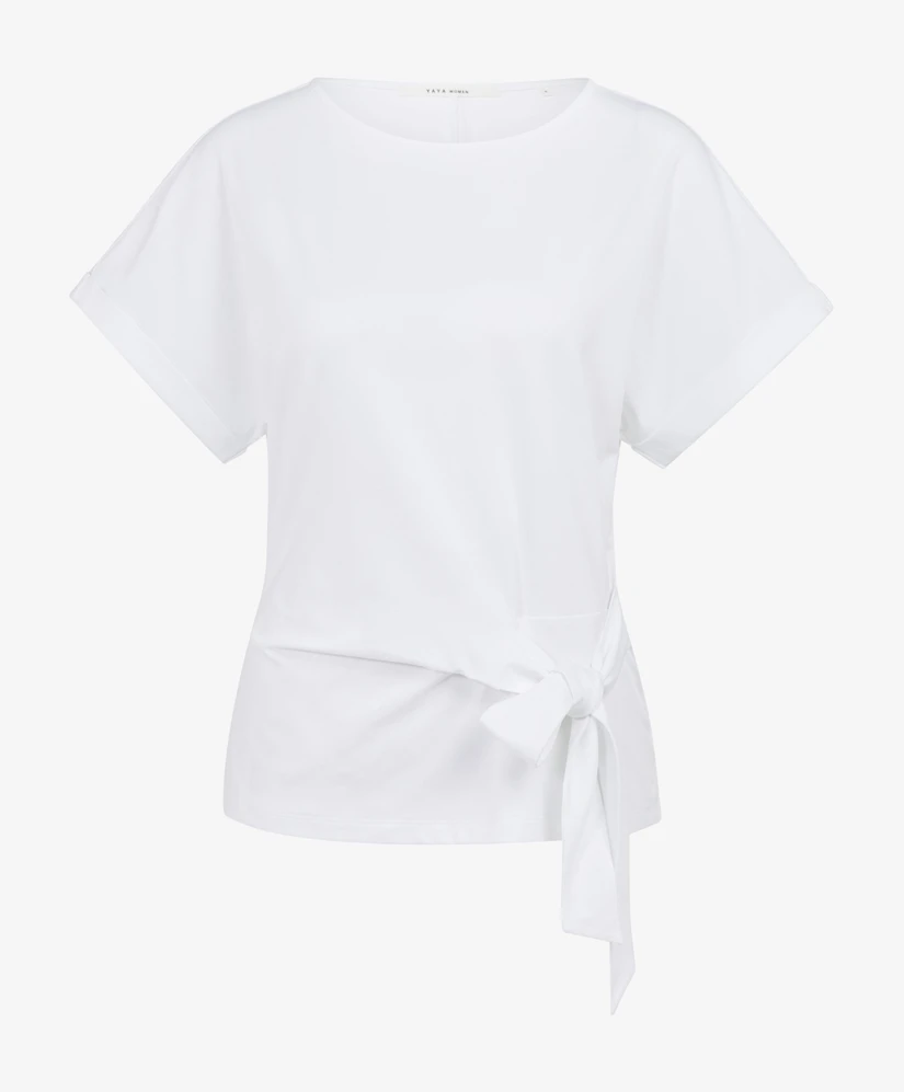 YAYA T-shirt Knoopdetail