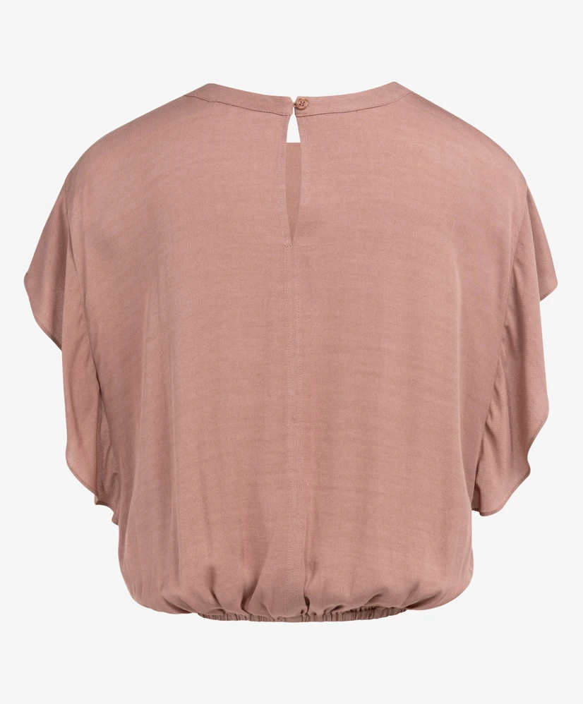 YAYA Top Flowy Knotted