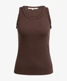YAYA Top Singlet Gevlochten