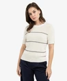 YAYA Trui Fluffy Stripes