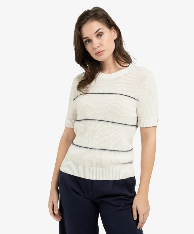 YAYA Trui Fluffy Stripes