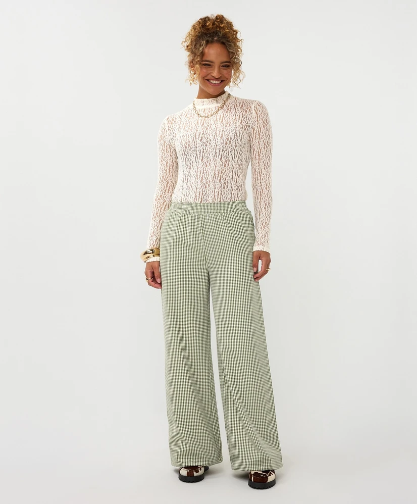 Ydence Pantalon Celeste