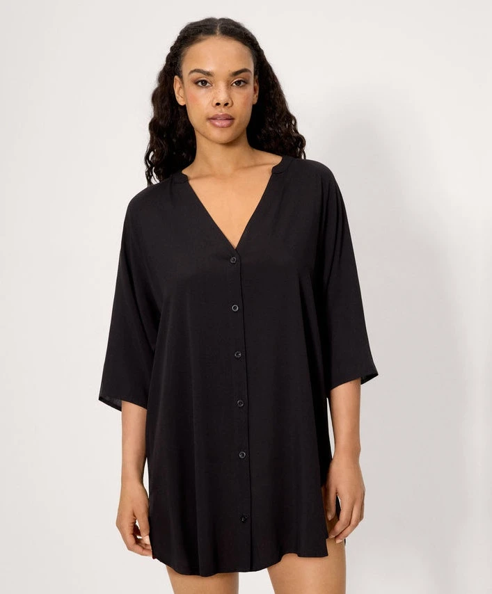 Ysabel Mora Blousejurk Effen