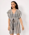 Ysabel Mora Kaftan Striped
