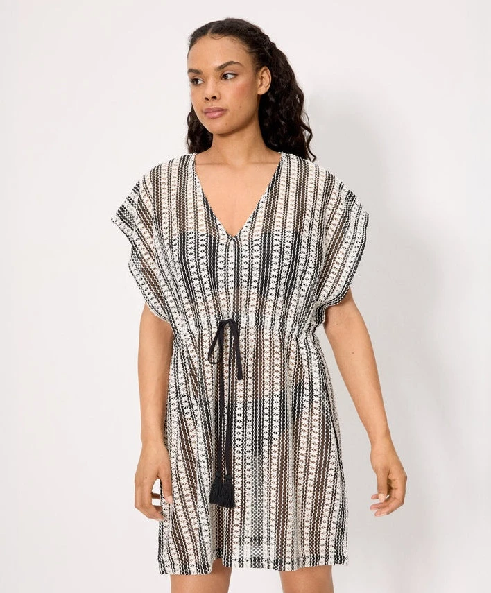 Ysabel Mora Kaftan Striped