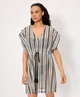 Ysabel Mora Kaftan Striped