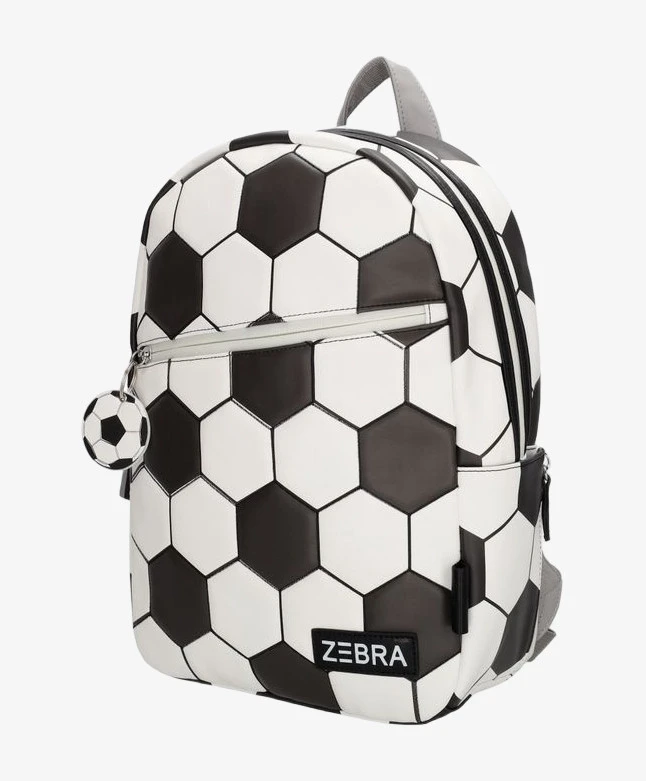 ZEBRA Rugzak Voetbal