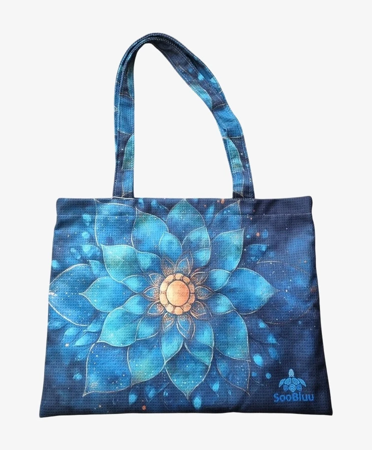 ZusenZomer SooBluu Strandtas Lotus